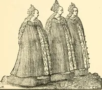 An illustration from Danziger Frauentrachtenbuch (1886)