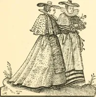 An illustration from Danziger Frauentrachtenbuch (1886)