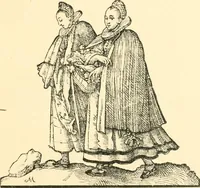 An illustration from Danziger Frauentrachtenbuch (1886)