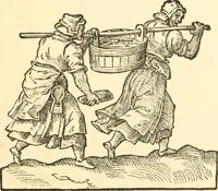 An illustration from Danziger Frauentrachtenbuch (1886)