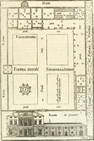 An illustration from Oeuvres d'architecture de Vincent Scamozzi vicentin, architecte de la republique de Venise, contenuës dans son idée de l'architecture universelle : dont les regles des cinq ordres, que le sixième livre contient ont été traduites en françois (1713)