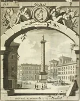 An illustration from Oeuvres d'architecture de Vincent Scamozzi vicentin, architecte de la republique de Venise, contenuës dans son idée de l'architecture universelle : dont les regles des cinq ordres, que le sixième livre contient ont été traduites en françois (1713)