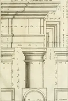 An illustration from Oeuvres d'architecture de Vincent Scamozzi vicentin, architecte de la republique de Venise, contenuës dans son idée de l'architecture universelle : dont les regles des cinq ordres, que le sixième livre contient ont été traduites en françois (1713)