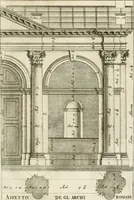An illustration from Oeuvres d'architecture de Vincent Scamozzi vicentin, architecte de la republique de Venise, contenuës dans son idée de l'architecture universelle : dont les regles des cinq ordres, que le sixième livre contient ont été traduites en françois (1713)