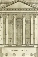 An illustration from Oeuvres d'architecture de Vincent Scamozzi vicentin, architecte de la republique de Venise, contenuës dans son idée de l'architecture universelle : dont les regles des cinq ordres, que le sixième livre contient ont été traduites en françois (1713)