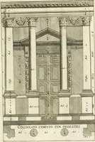 An illustration from Oeuvres d'architecture de Vincent Scamozzi vicentin, architecte de la republique de Venise, contenuës dans son idée de l'architecture universelle : dont les regles des cinq ordres, que le sixième livre contient ont été traduites en françois (1713)