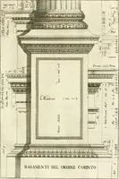 An illustration from Oeuvres d'architecture de Vincent Scamozzi vicentin, architecte de la republique de Venise, contenuës dans son idée de l'architecture universelle : dont les regles des cinq ordres, que le sixième livre contient ont été traduites en françois (1713)