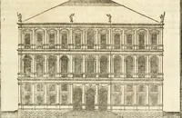 An illustration from Oeuvres d'architecture de Vincent Scamozzi vicentin, architecte de la republique de Venise, contenuës dans son idée de l'architecture universelle : dont les regles des cinq ordres, que le sixième livre contient ont été traduites en françois (1713)