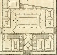 An illustration from Oeuvres d'architecture de Vincent Scamozzi vicentin, architecte de la republique de Venise, contenuës dans son idée de l'architecture universelle : dont les regles des cinq ordres, que le sixième livre contient ont été traduites en françois (1713)