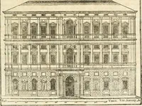 An illustration from Oeuvres d'architecture de Vincent Scamozzi vicentin, architecte de la republique de Venise, contenuës dans son idée de l'architecture universelle : dont les regles des cinq ordres, que le sixième livre contient ont été traduites en françois (1713)