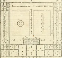 An illustration from Oeuvres d'architecture de Vincent Scamozzi vicentin, architecte de la republique de Venise, contenuës dans son idée de l'architecture universelle : dont les regles des cinq ordres, que le sixième livre contient ont été traduites en françois (1713)