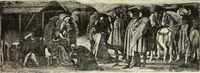 An illustration from Die darstellung der Anbetung der heiligen drei Könige in der toskanischen Malerei von Giotto bis Lionardo (1901)