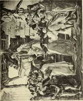 An illustration from Die darstellung der Anbetung der heiligen drei Könige in der toskanischen Malerei von Giotto bis Lionardo (1901)
