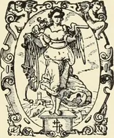 An illustration from Die darstellung der Anbetung der heiligen drei Könige in der toskanischen Malerei von Giotto bis Lionardo (1901)