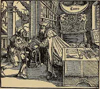 An illustration from Das Alte buch und seine ausstattung vom XV. bis zum XIX. jahrhundert: buchdruck, buchschmuck und einbände (1915)