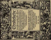 An illustration from Das Alte buch und seine ausstattung vom XV. bis zum XIX. jahrhundert: buchdruck, buchschmuck und einbände (1915)