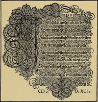 An illustration from Das Alte buch und seine ausstattung vom XV. bis zum XIX. jahrhundert: buchdruck, buchschmuck und einbände (1915)