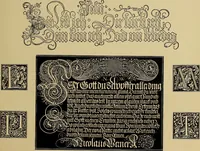 An illustration from Das Alte buch und seine ausstattung vom XV. bis zum XIX. jahrhundert: buchdruck, buchschmuck und einbände (1915)