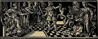 An illustration from Das Alte buch und seine ausstattung vom XV. bis zum XIX. jahrhundert: buchdruck, buchschmuck und einbände (1915)