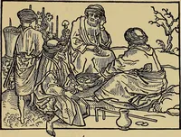 An illustration from Das Alte buch und seine ausstattung vom XV. bis zum XIX. jahrhundert: buchdruck, buchschmuck und einbände (1915)