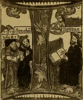 An illustration from Das Alte buch und seine ausstattung vom XV. bis zum XIX. jahrhundert: buchdruck, buchschmuck und einbände (1915)