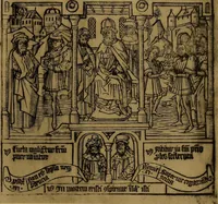 An illustration from Das Alte buch und seine ausstattung vom XV. bis zum XIX. jahrhundert: buchdruck, buchschmuck und einbände (1915)