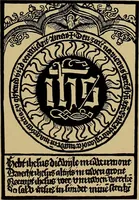 An illustration from Das Alte buch und seine ausstattung vom XV. bis zum XIX. jahrhundert: buchdruck, buchschmuck und einbände (1915)