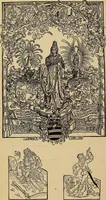 An illustration from Das Alte buch und seine ausstattung vom XV. bis zum XIX. jahrhundert: buchdruck, buchschmuck und einbände (1915)