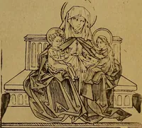 An illustration from Das Alte buch und seine ausstattung vom XV. bis zum XIX. jahrhundert: buchdruck, buchschmuck und einbände (1915)