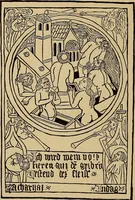 An illustration from Das Alte buch und seine ausstattung vom XV. bis zum XIX. jahrhundert: buchdruck, buchschmuck und einbände (1915)