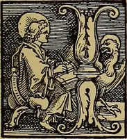 An illustration from Das Alte buch und seine ausstattung vom XV. bis zum XIX. jahrhundert: buchdruck, buchschmuck und einbände (1915)