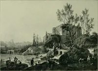 An illustration from Das Benediktinerstift Göttweig (1914)