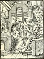 An illustration from Das deutsche Zimmer der Gothik und Renaissance : des Barock-, Rococo- und Zopfstils Anregungen zu häuslicher Kunstpflege (1886)