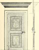 An illustration from Das deutsche Zimmer der Gothik und Renaissance : des Barock-, Rococo- und Zopfstils Anregungen zu häuslicher Kunstpflege (1886)