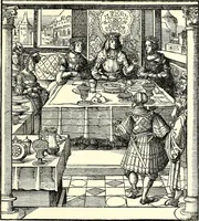 An illustration from Das deutsche Zimmer der Gothik und Renaissance : des Barock-, Rococo- und Zopfstils Anregungen zu häuslicher Kunstpflege (1886)