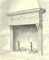 An illustration from Das deutsche Zimmer der Gothik und Renaissance : des Barock-, Rococo- und Zopfstils Anregungen zu häuslicher Kunstpflege (1886)