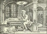 An illustration from Das deutsche Zimmer der Gothik und Renaissance : des Barock-, Rococo- und Zopfstils Anregungen zu häuslicher Kunstpflege (1886)