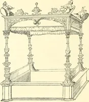 An illustration from Das deutsche Zimmer der Gothik und Renaissance : des Barock-, Rococo- und Zopfstils Anregungen zu häuslicher Kunstpflege (1886)