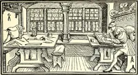 An illustration from Das deutsche Zimmer der Gothik und Renaissance : des Barock-, Rococo- und Zopfstils Anregungen zu häuslicher Kunstpflege (1886)