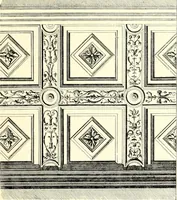 An illustration from Das deutsche Zimmer der Gothik und Renaissance : des Barock-, Rococo- und Zopfstils Anregungen zu häuslicher Kunstpflege (1886)