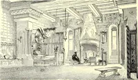 An illustration from Das deutsche Zimmer der Gothik und Renaissance : des Barock-, Rococo- und Zopfstils Anregungen zu häuslicher Kunstpflege (1886)