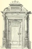 An illustration from Das deutsche Zimmer der Gothik und Renaissance : des Barock-, Rococo- und Zopfstils Anregungen zu häuslicher Kunstpflege (1886)