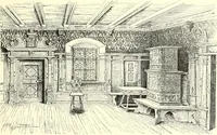 An illustration from Das deutsche Zimmer der Gothik und Renaissance : des Barock-, Rococo- und Zopfstils Anregungen zu häuslicher Kunstpflege (1886)