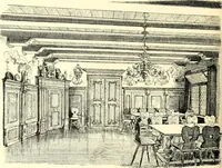 An illustration from Das deutsche Zimmer der Gothik und Renaissance : des Barock-, Rococo- und Zopfstils Anregungen zu häuslicher Kunstpflege (1886)