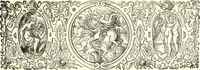An illustration from Das deutsche Zimmer der Gothik und Renaissance : des Barock-, Rococo- und Zopfstils Anregungen zu häuslicher Kunstpflege (1886)