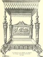 An illustration from Das deutsche Zimmer der Gothik und Renaissance : des Barock-, Rococo- und Zopfstils Anregungen zu häuslicher Kunstpflege (1886)