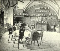 An illustration from Das deutsche Zimmer der Gothik und Renaissance : des Barock-, Rococo- und Zopfstils Anregungen zu häuslicher Kunstpflege (1886)