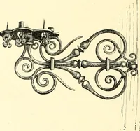 An illustration from Das deutsche Zimmer der Gothik und Renaissance : des Barock-, Rococo- und Zopfstils Anregungen zu häuslicher Kunstpflege (1886)
