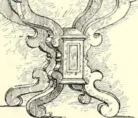 An illustration from Das deutsche Zimmer der Gothik und Renaissance : des Barock-, Rococo- und Zopfstils Anregungen zu häuslicher Kunstpflege (1886)
