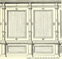 An illustration from Das deutsche Zimmer der Gothik und Renaissance : des Barock-, Rococo- und Zopfstils Anregungen zu häuslicher Kunstpflege (1886)